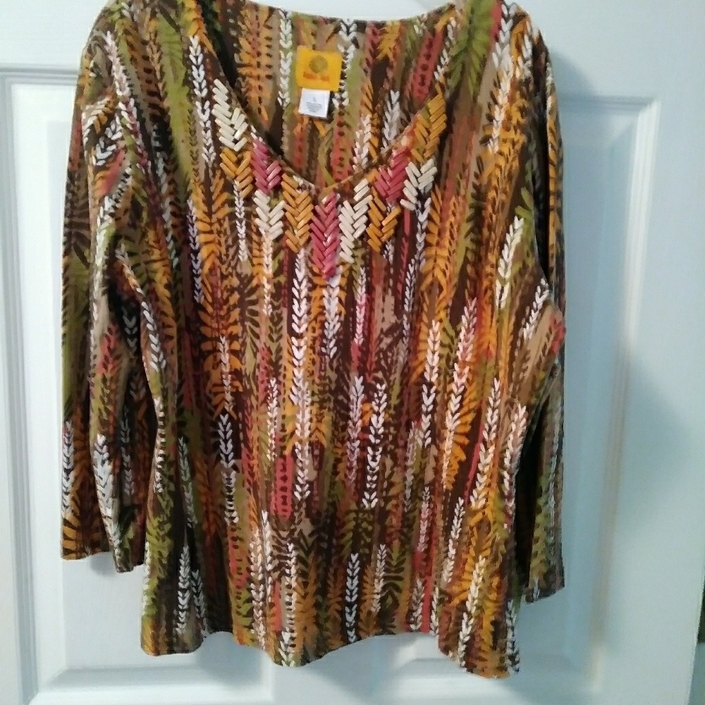 Ruby Red Womens Top